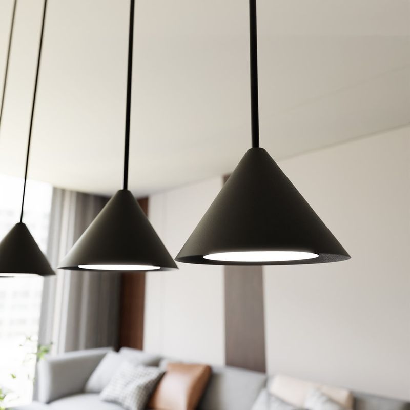 Emibig Lighting Taklampa ELIT 3 SVART
