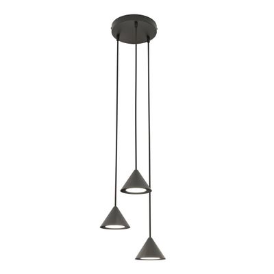 Emibig Lighting Taklampa ELIT 3 PREMIUM SVART
