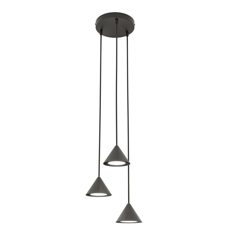 Emibig Lighting Taklampa ELIT 3 PREMIUM SVART