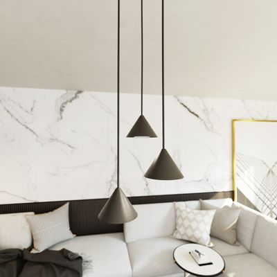 Emibig Lighting Taklampa ELIT 3 PREMIUM SVART
