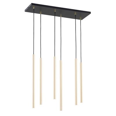Emibig Lighting Taklampa SELTER 6 GULD