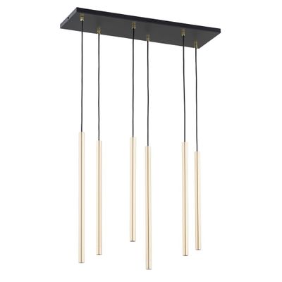 Emibig Lighting Taklampa SELTER 6 GULD