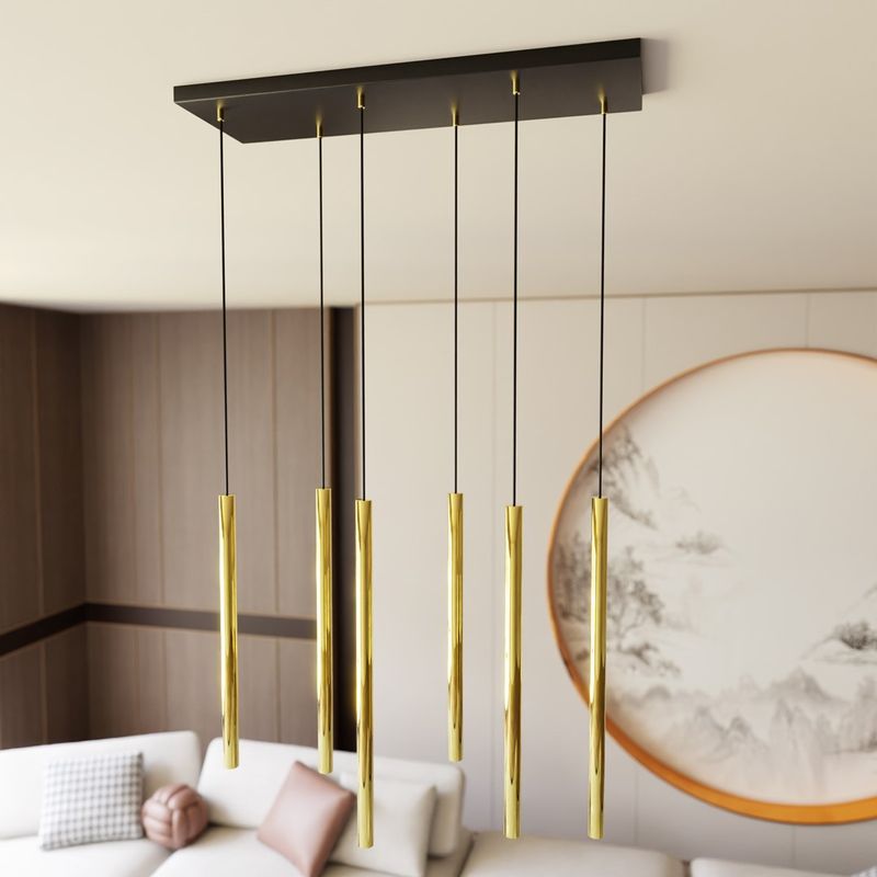 Emibig Lighting Taklampa SELTER 6 GULD