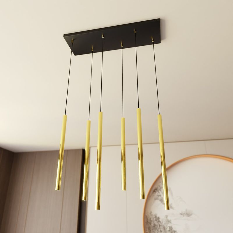 Emibig Lighting Taklampa SELTER 6 GULD