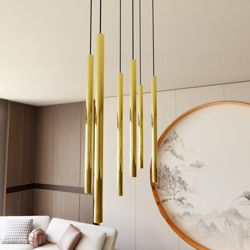 Emibig Lighting Taklampa SELTER 6 GULD