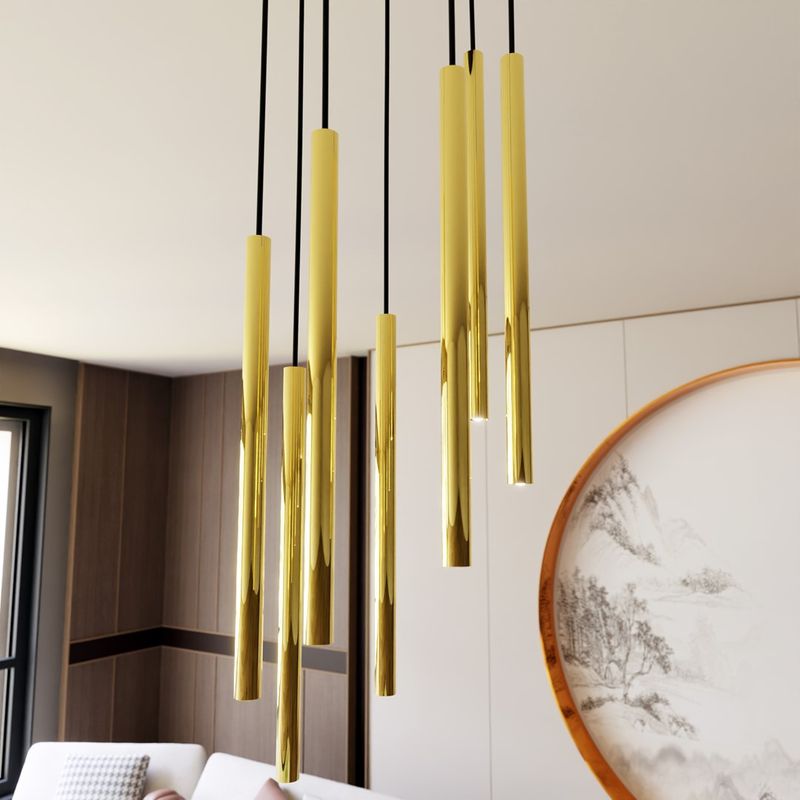 Emibig Lighting Taklampa SELTER 7 PREMIUM GULD