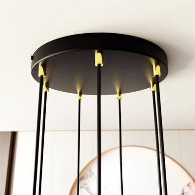 Emibig Lighting Taklampa SELTER 7 PREMIUM GULD