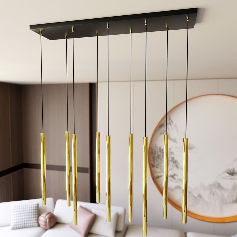 Emibig Lighting Taklampa SELTER 9 GULD