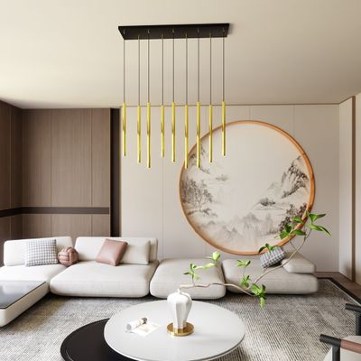 Emibig Lighting Taklampa SELTER 9 GULD