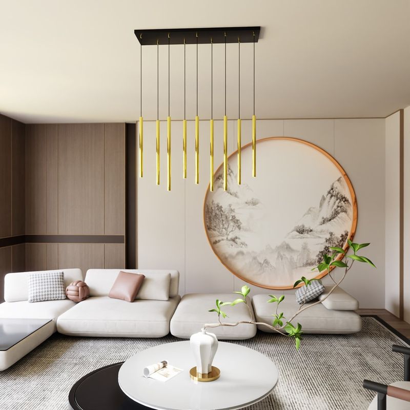 Emibig Lighting Taklampa SELTER 9 GULD