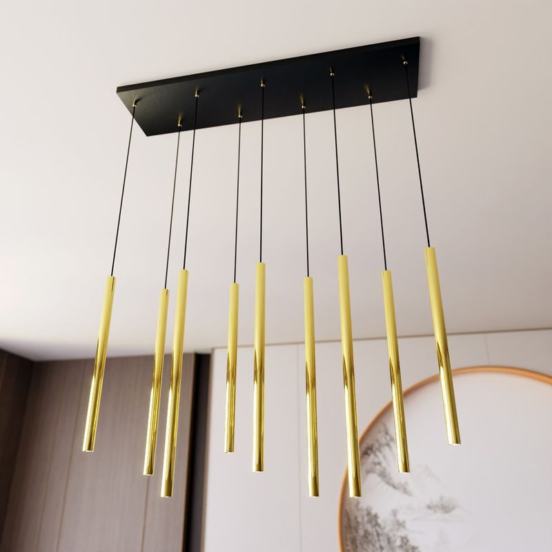 Emibig Lighting Taklampa SELTER 9 GULD