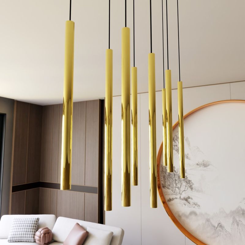 Emibig Lighting Taklampa SELTER 9 GULD