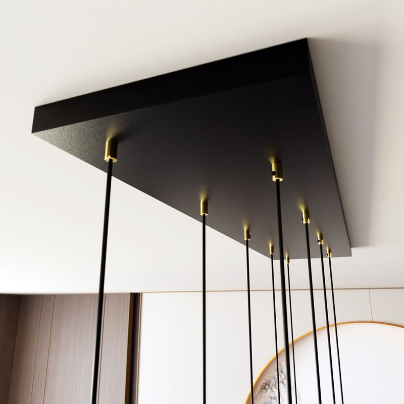 Emibig Lighting Taklampa SELTER 9 GULD