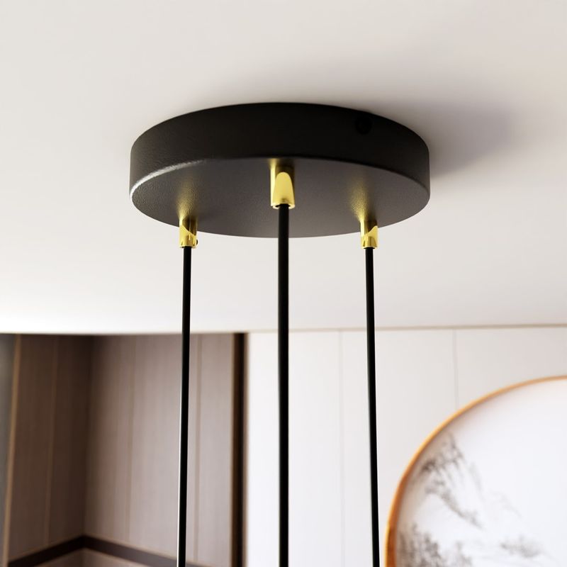 Emibig Lighting Taklampa SELTER 3 PREMIUM GULD