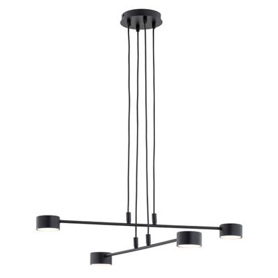 Emibig Lighting Taklampa MODUS 4 SVART