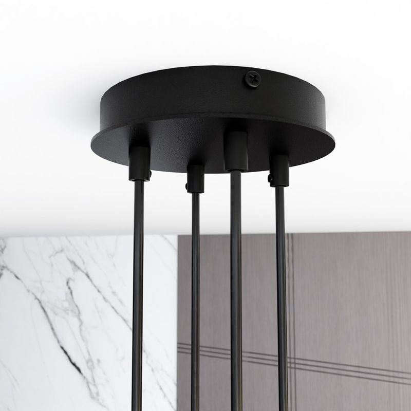Emibig Lighting Taklampa MODUS 4 SVART