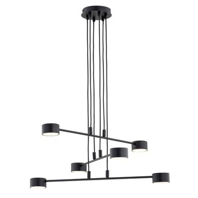 Emibig Lighting Taklampa MODUS 6 SVART