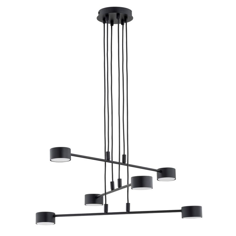 Emibig Lighting Taklampa MODUS 6 SVART