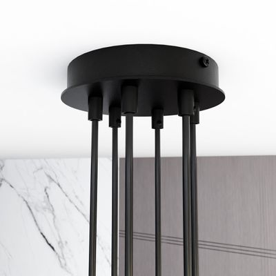 Emibig Lighting Taklampa MODUS 6 SVART