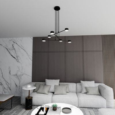 Emibig Lighting Taklampa MODUS 6 SVART