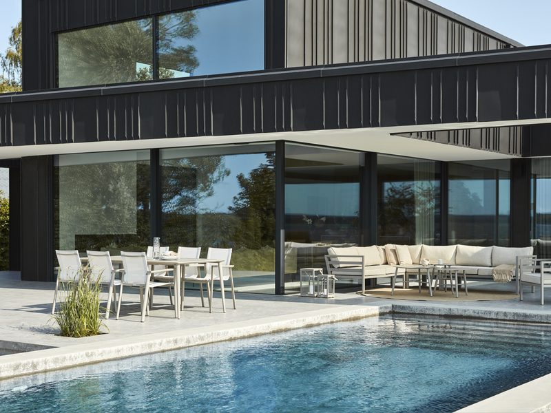 Brafab Nimes Matbord 97x200 cm Khaki