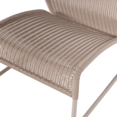 WOOOD WEST Trädgårds Loungestol - Sand