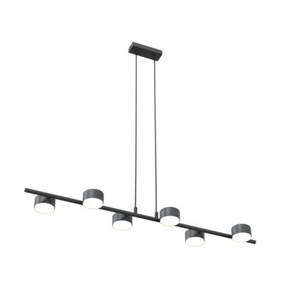 Emibig Lighting Taklampa SORA 6 BL