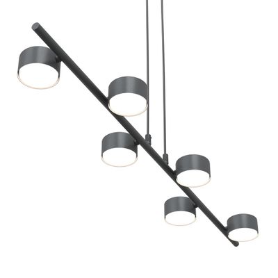 Emibig Lighting Taklampa SORA 6 BL