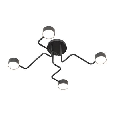 Emibig Lighting Taklampa KURAGE 4 BL