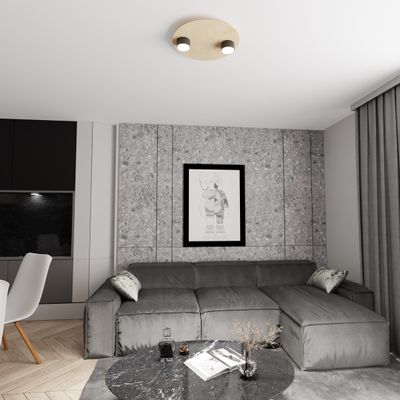 Emibig Lighting Taklampa PIXO 2 BL