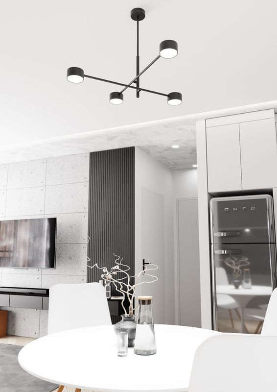 Emibig Lighting Taklampa NATSU 4 BL