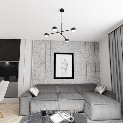 Emibig Lighting Taklampa NATSU 4 BL