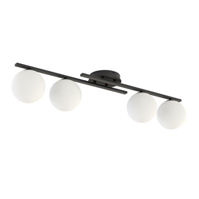 Emibig Lighting Taklampa KAIRO 4 BL OPAL