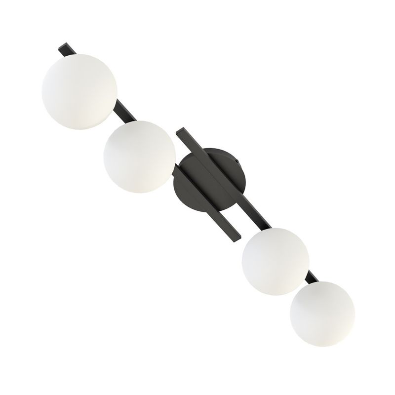 Emibig Lighting Taklampa KAIRO 4 BL OPAL