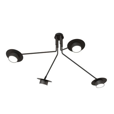 Emibig Lighting Taklampa MIZU 4 BL