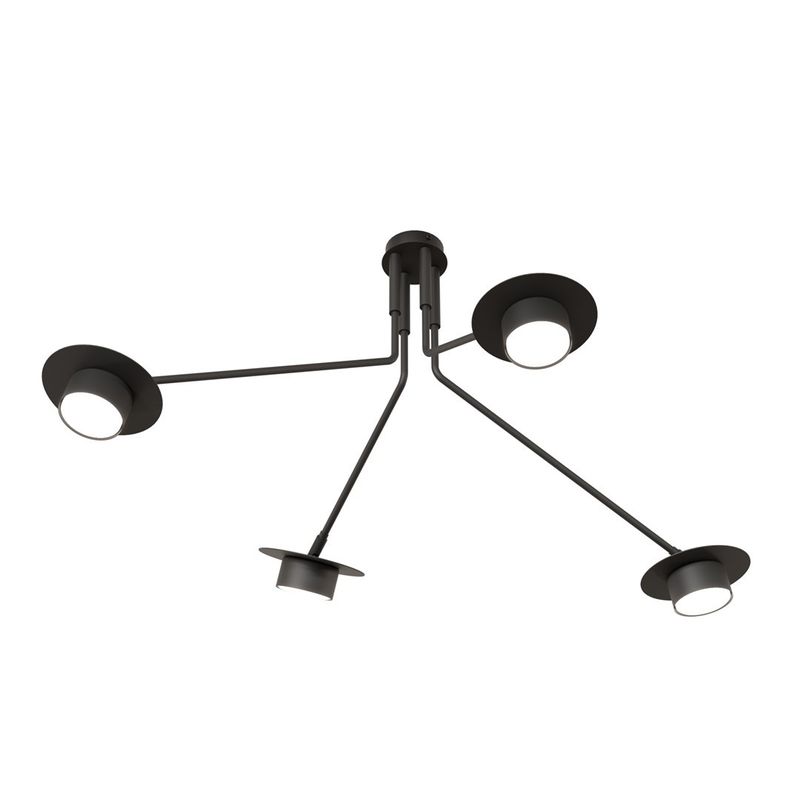 Emibig Lighting Taklampa MIZU 4 BL