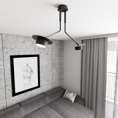 Emibig Lighting Taklampa MIZU 2 BL