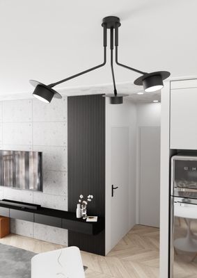 Emibig Lighting Taklampa MIZU 3 BL