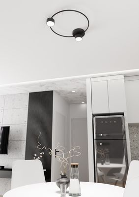 Emibig Lighting Taklampa LUCIO 2 BL