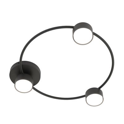 Emibig Lighting Taklampa LUCIO 3 BL