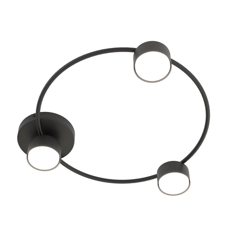 Emibig Lighting Taklampa LUCIO 3 BL