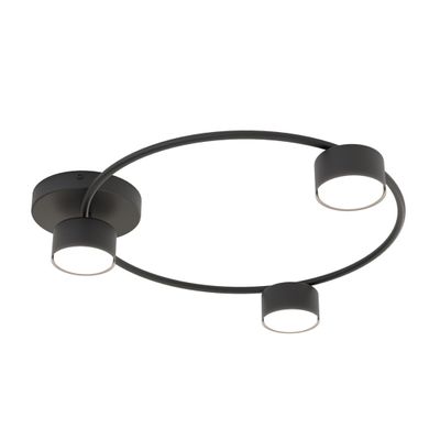 Emibig Lighting Taklampa LUCIO 3 BL