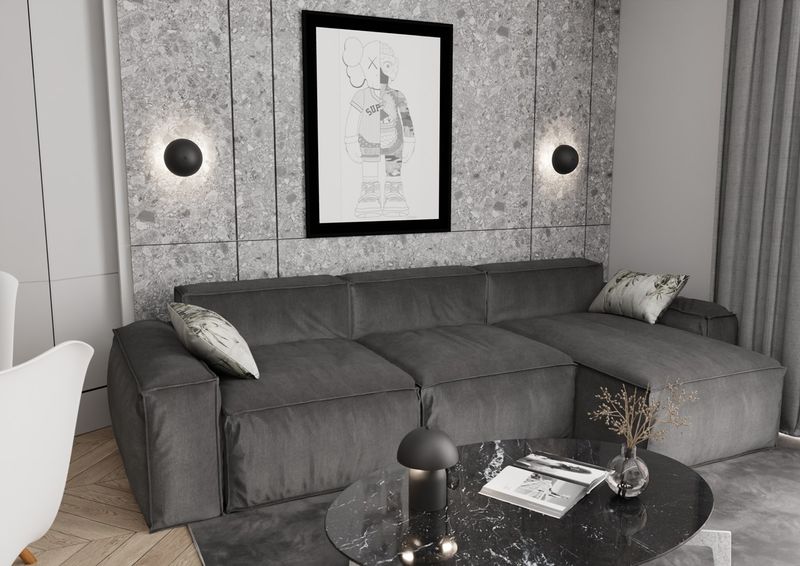 Emibig Bordslampa Lighting MUSH LN2 BL