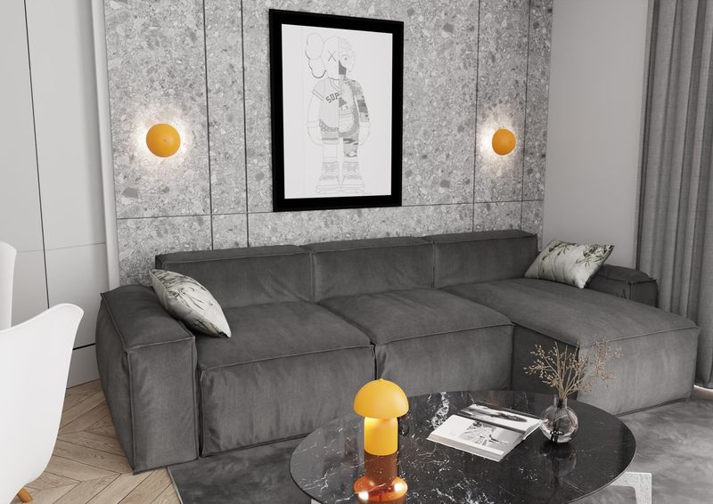 Emibig Bordslampa Lighting MUSH LN2 OR