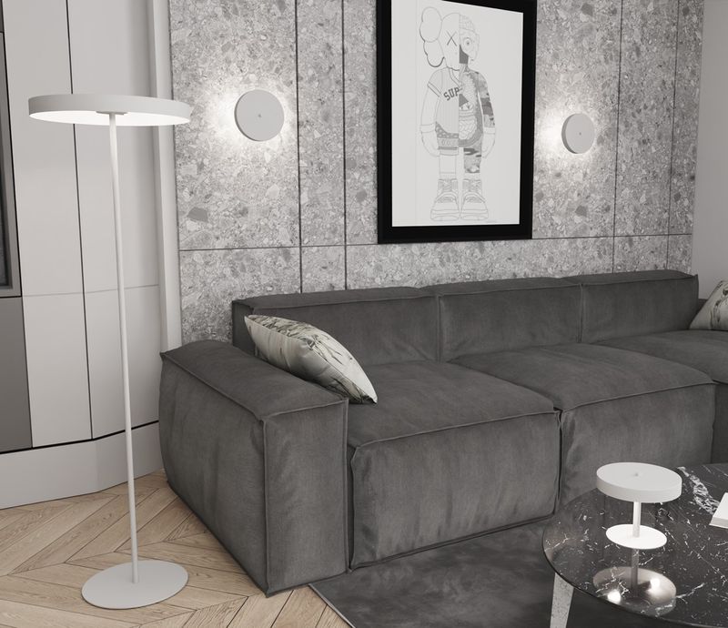 Emibig Lighting Vägglampa NEMO K2 WH
