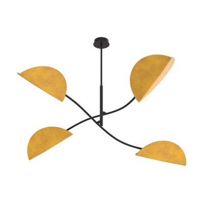 Emibig Lighting Taklampa LOTUS 4 BL SENAP