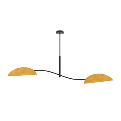 Emibig Lighting Taklampa LOTUS 2 BL SENAP