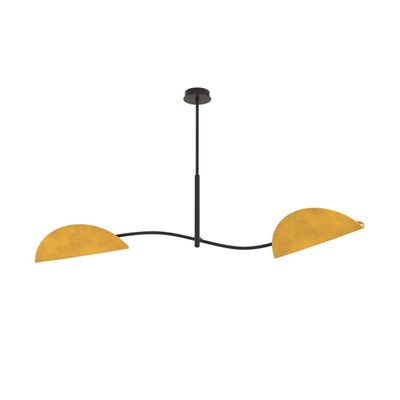 Emibig Lighting Taklampa LOTUS 2 BL SENAP