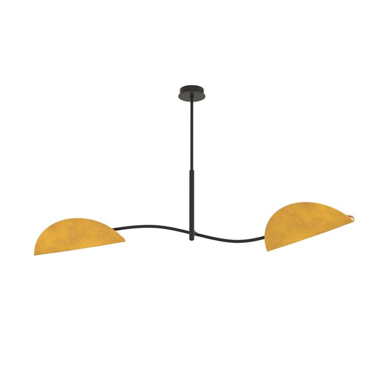Emibig Lighting Taklampa LOTUS 2 BL SENAP