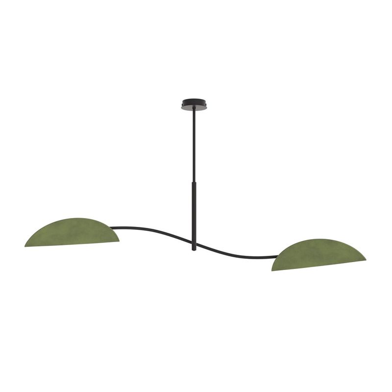 Emibig Lighting Taklampa LOTUS 2 BL GRÃ–N